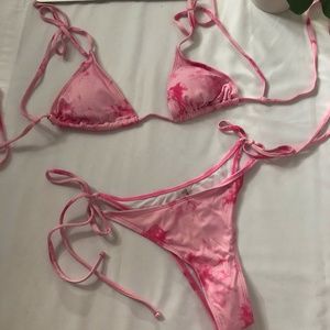 Pink Tie Dye Bikini